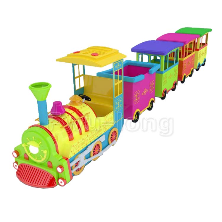 Kereta Kereta tanpa Trek Cartoon